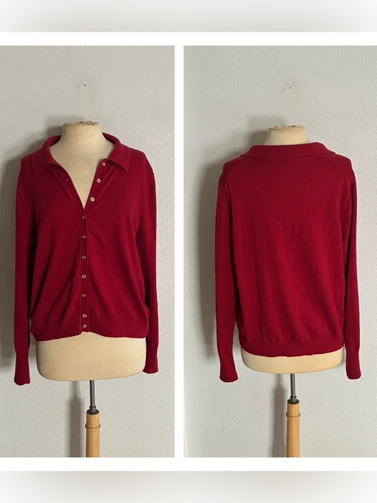 Boden Sweaters - Boden red cardigan